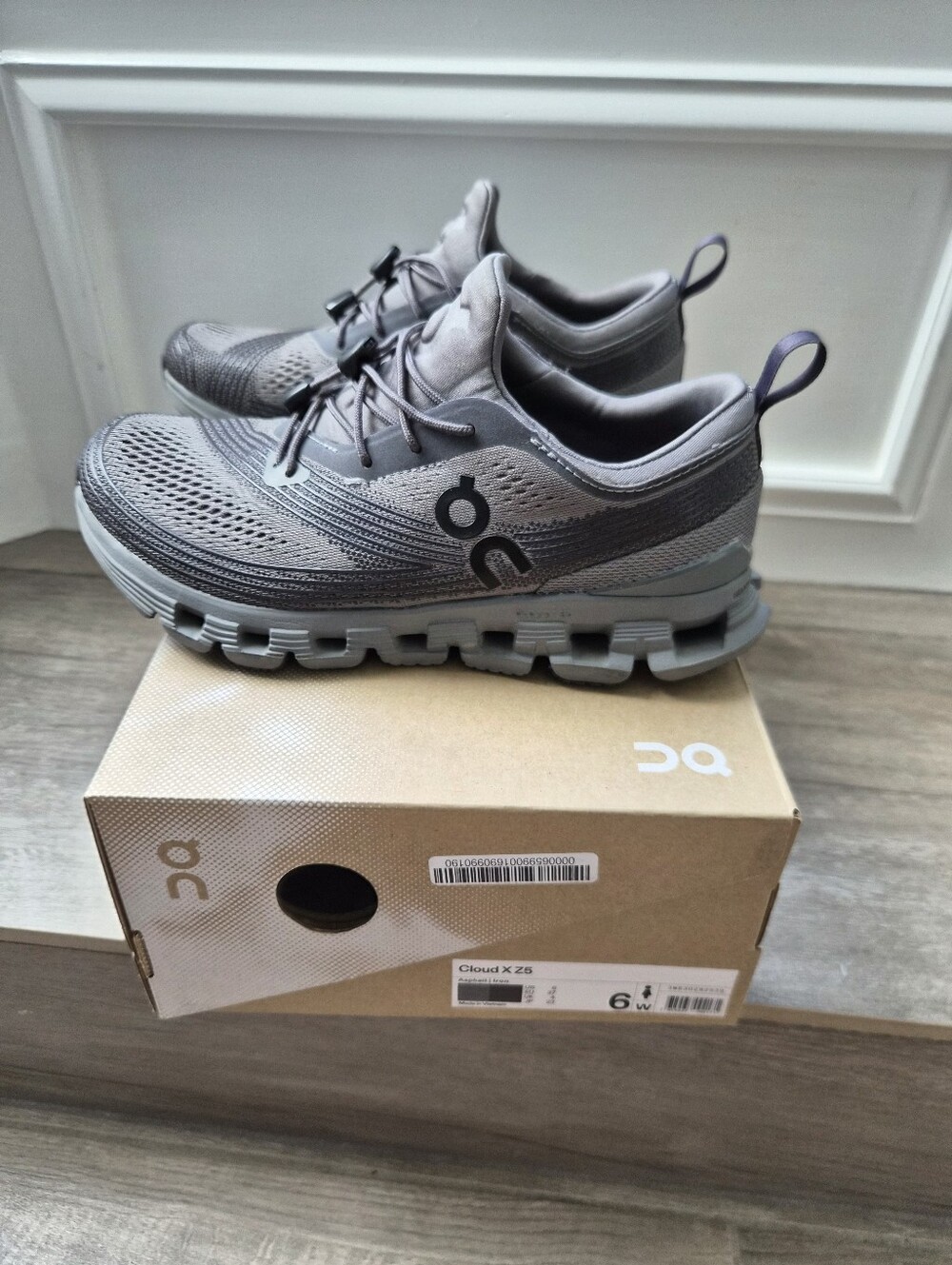 ON Running Cloud X Z5 Womens Running Shoes - Asphait Iron